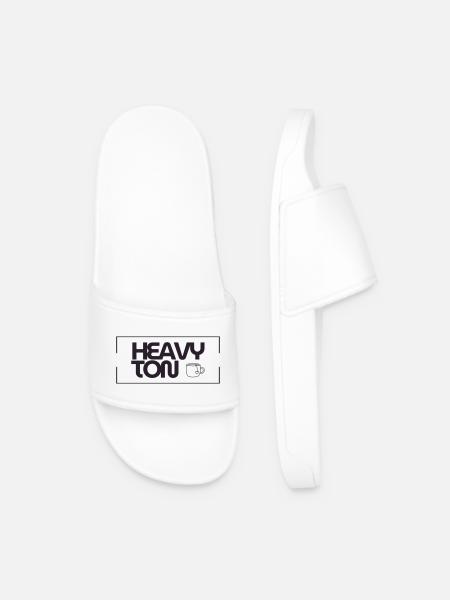 HeavyTon - Männer Badelatschen - Weiß