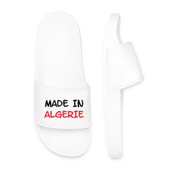 Made in Algeria - Men’s Pool Sliders - white - Front