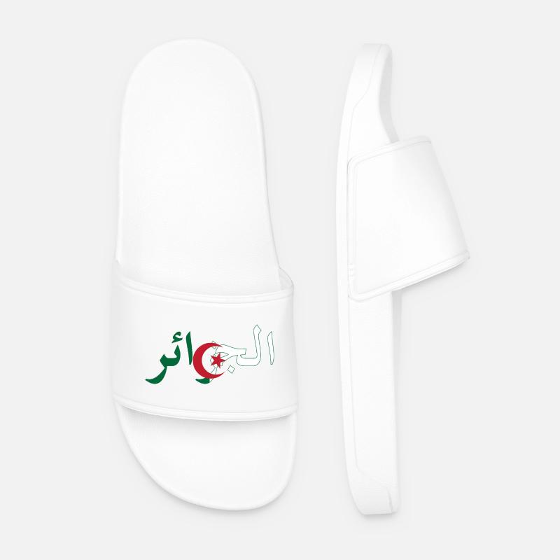 Algerische Flagge - Männer Badelatschen - Weiß