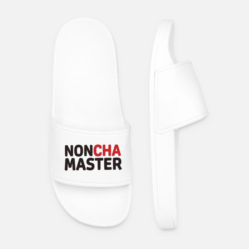 Noncha Master - Men’s Pool Sliders - white