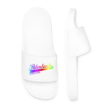 Patentante 2026, Patentante Hoodie, Tasche, Shirt - Männer Badelatschen - Weiß - Vorne