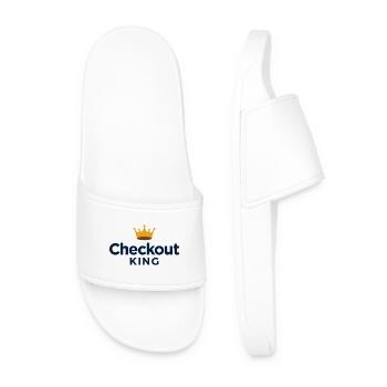 Checkout King Dart Crown Sport Outfit - Men’s Pool Sliders - white - Front