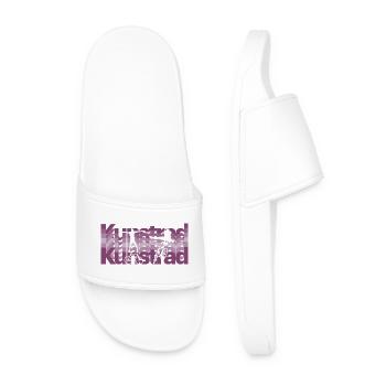 Artistic cycling, artistic cycling, indoor cycling - Men’s Pool Sliders - white - Front