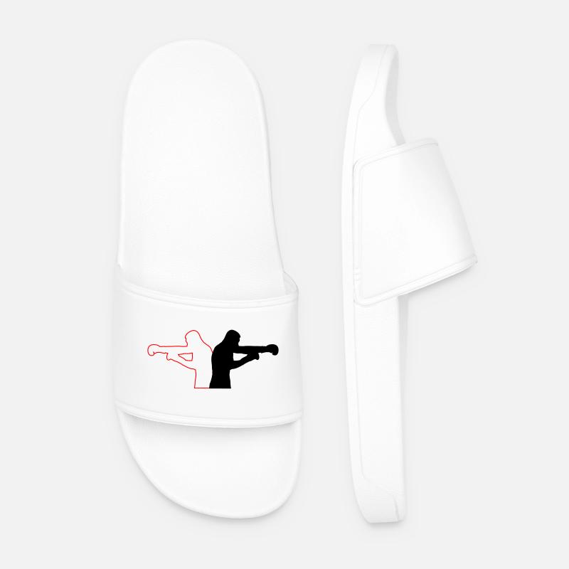 boxing - Men’s Pool Sliders - white