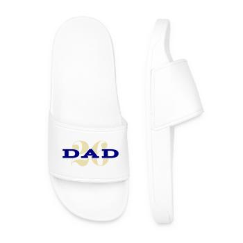 Papa 26 Papa Cadeau de la fête des pères Papa 2026 - Claquettes Homme - blanc - Devant