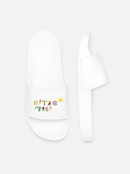 heat-free - Men’s Pool Sliders - white