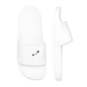 Epingle à Nourrice - Claquettes Homme - blanc - Devant
