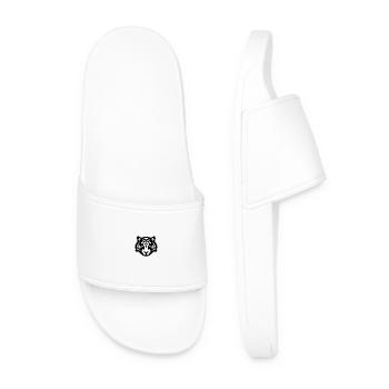 tigre - Claquettes Homme - blanc - Devant