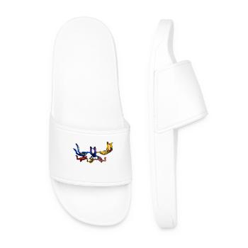 skydivers - Men’s Pool Sliders - white - Front