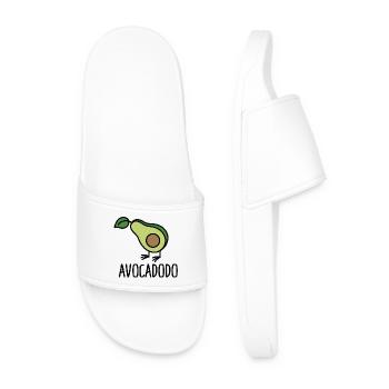 Avocadodo - Men’s Pool Sliders - white - Front