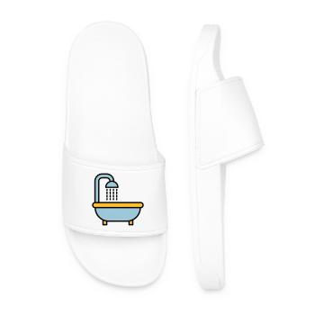 Baignoire - Claquettes Homme - blanc - Devant