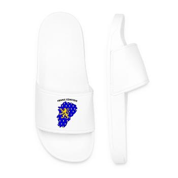 franc-comtois - Claquettes Homme - blanc - Devant