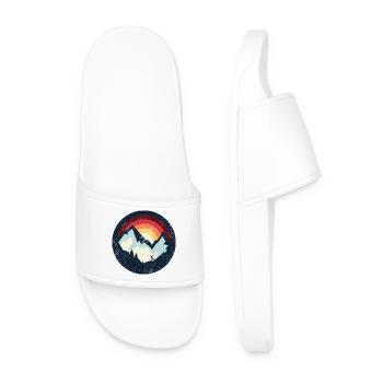 Randonnée de la montagne Sunset Ridge - Claquettes Homme - blanc - Devant