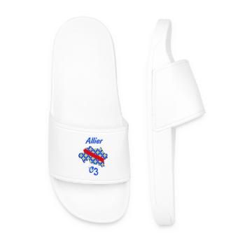Allier - Claquettes Homme - blanc - Devant