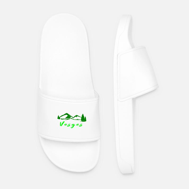 Vosges - Männer Badelatschen - Weiß