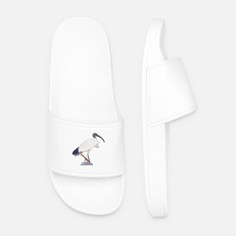 ibis bin Vogel - Männer Badelatschen - Weiß