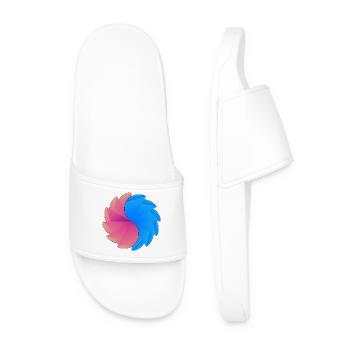 Fun - Men’s Pool Sliders - white - Front