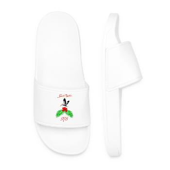 Sint Maarten - Men’s Pool Sliders - white - Front
