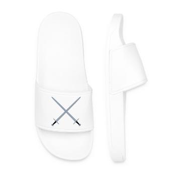Crossed swords. - Men’s Pool Sliders - white - Front