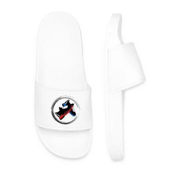 Shoes - Men’s Pool Sliders - white - Front
