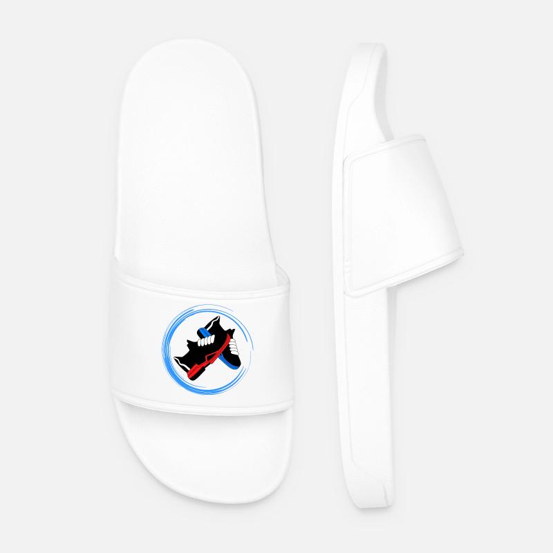 Schuhe - Männer Badelatschen - Weiß