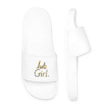FILLE CHAUDE - Claquettes Homme - blanc - Devant