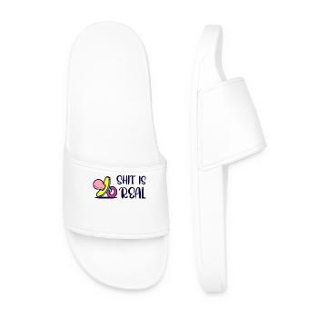 Déclaration de la famille biologique enceinte Descendance - Claquettes Homme - blanc - Devant