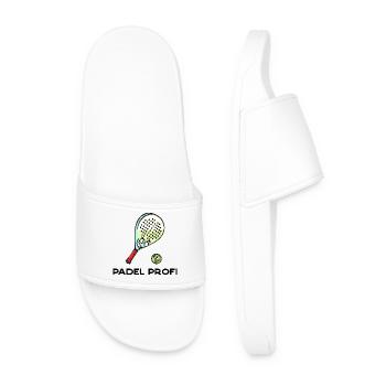 Déclaration du joueur de jeu de padel Balles de raquette de padel - Claquettes Homme - blanc - Devant