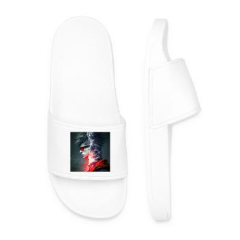 Portrait elektrik 03 - Claquettes Homme - blanc - Devant