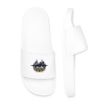 F-4 - Men’s Pool Sliders - white - Front