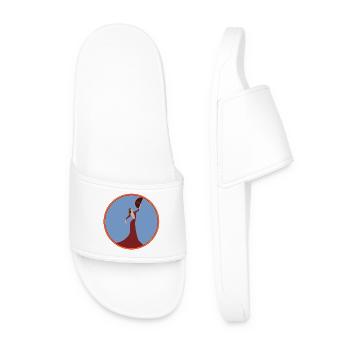 Flamenco dancer - Men’s Pool Sliders - white - Front