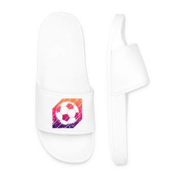 Football - Claquettes Homme - blanc - Devant