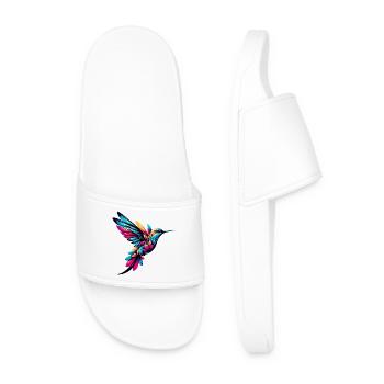 Hummingbird - Men’s Pool Sliders - white - Front