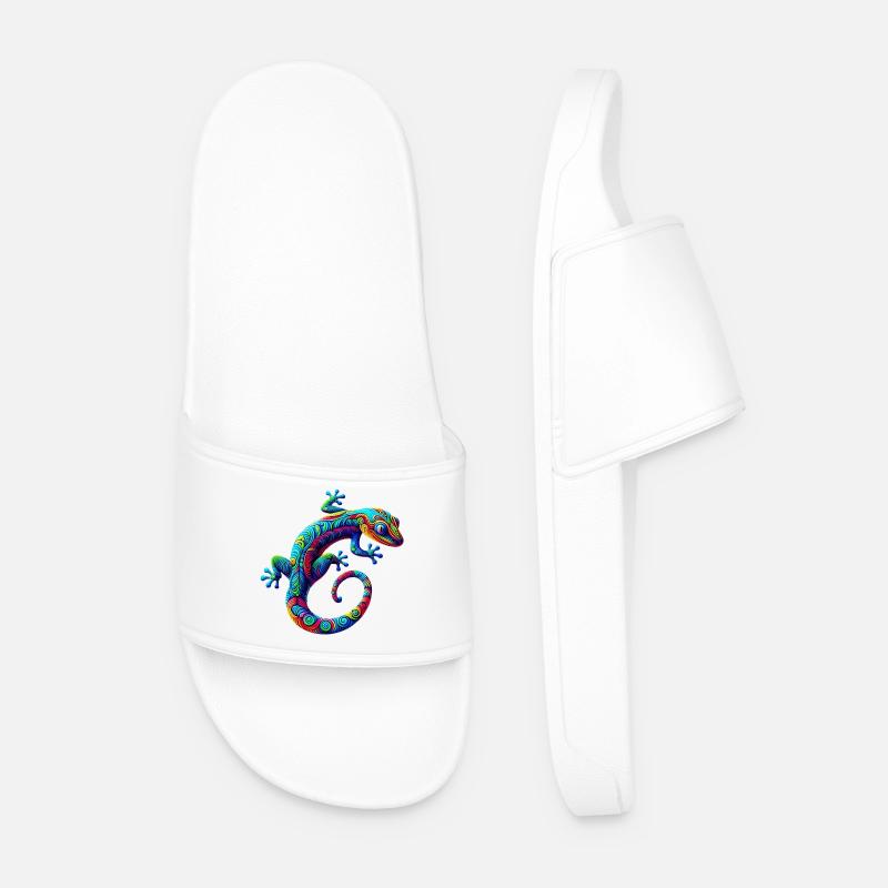 Gecko - Men’s Pool Sliders - white