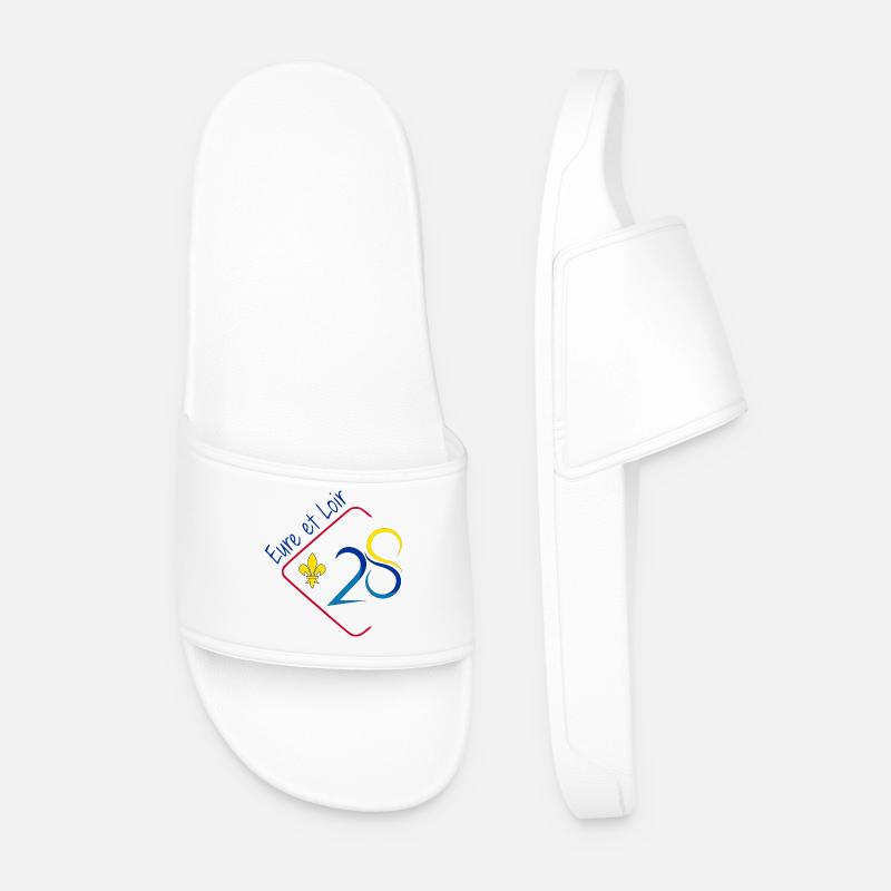 Eure et Loir - Men’s Pool Sliders - white