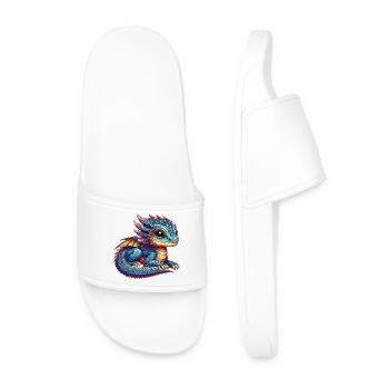 Dragon - Claquettes Homme - blanc - Devant