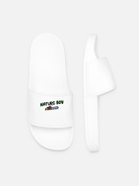 Scie déclaration bûcheron menuiserie forestier - Claquettes Homme - blanc