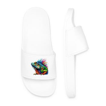 Iguane - Claquettes Homme - blanc - Devant