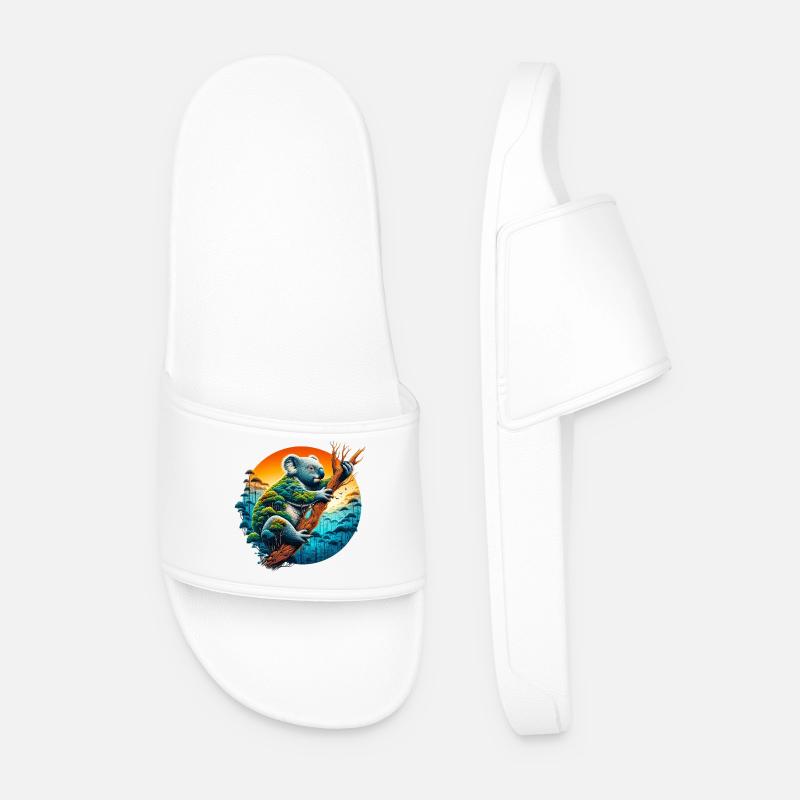 Koala - Claquettes Homme - blanc