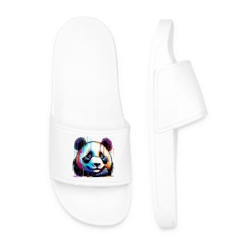 Panda - Men’s Pool Sliders - white - Front