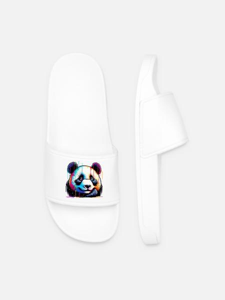 Panda - Claquettes Homme - blanc