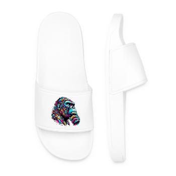 Gorille - Claquettes Homme - blanc - Devant