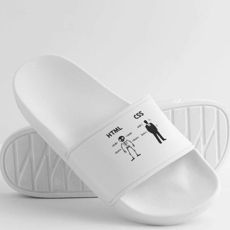 Developer Programmierer Coden Css Skripting Code Männer Badelatschen