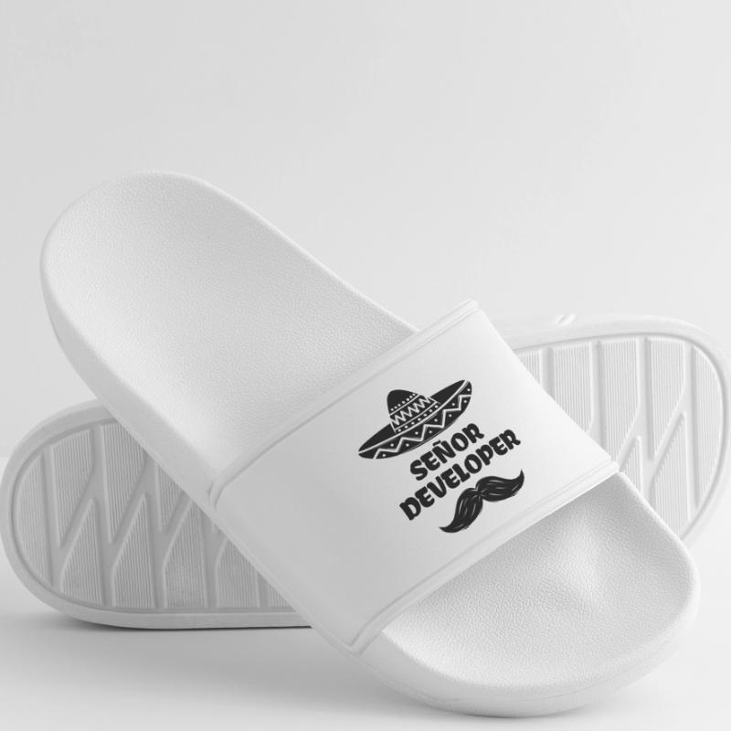 Developer Statement Skripting Dev Computerfreak Männer Badelatschen