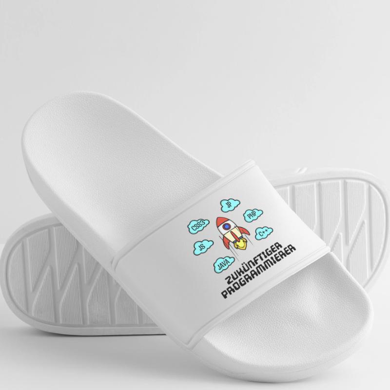 Css Code Developer C++ Java Php Programmierer Männer Badelatschen