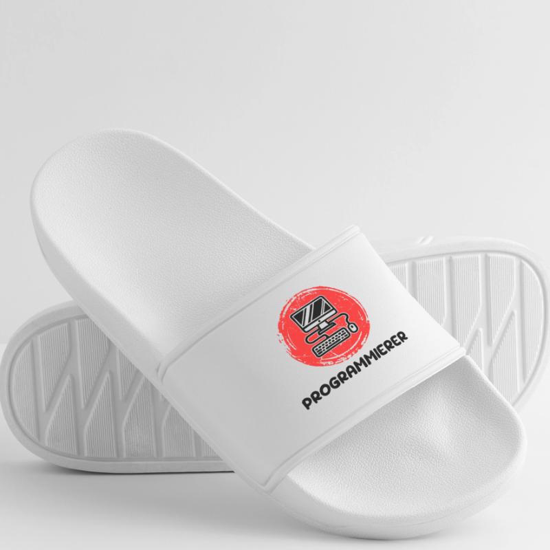 Developer, Programmer, Coden, Computer Science Men’s Pool Sliders