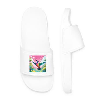 Hummingbird - Men’s Pool Sliders - white - Front