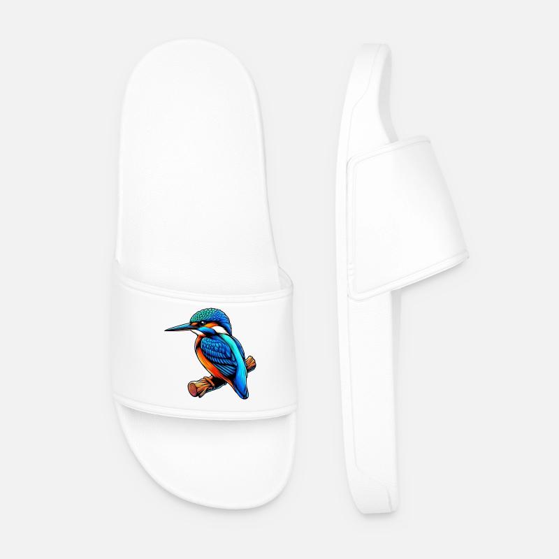 Kingfisher - Men’s Pool Sliders - white