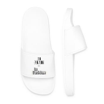 Ma Maman Est Une Grande Dame - Claquettes Homme - blanc - Devant