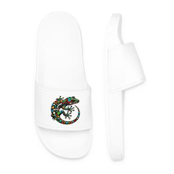 Gecko - Claquettes Homme - blanc - Devant